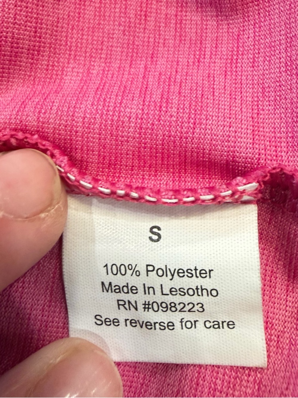 bcg Hot Pink Racerback Performance Tank - Picture 5 of 6